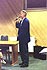 Der Bundestrainer als Entertainer