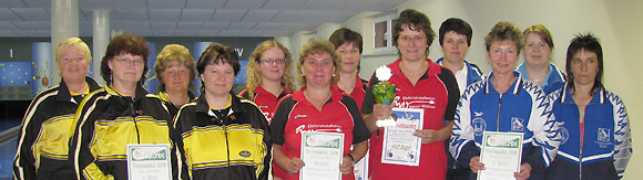 Die drei besten Pokalteams 2008
