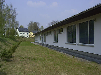 Blick auf das Gasthaus